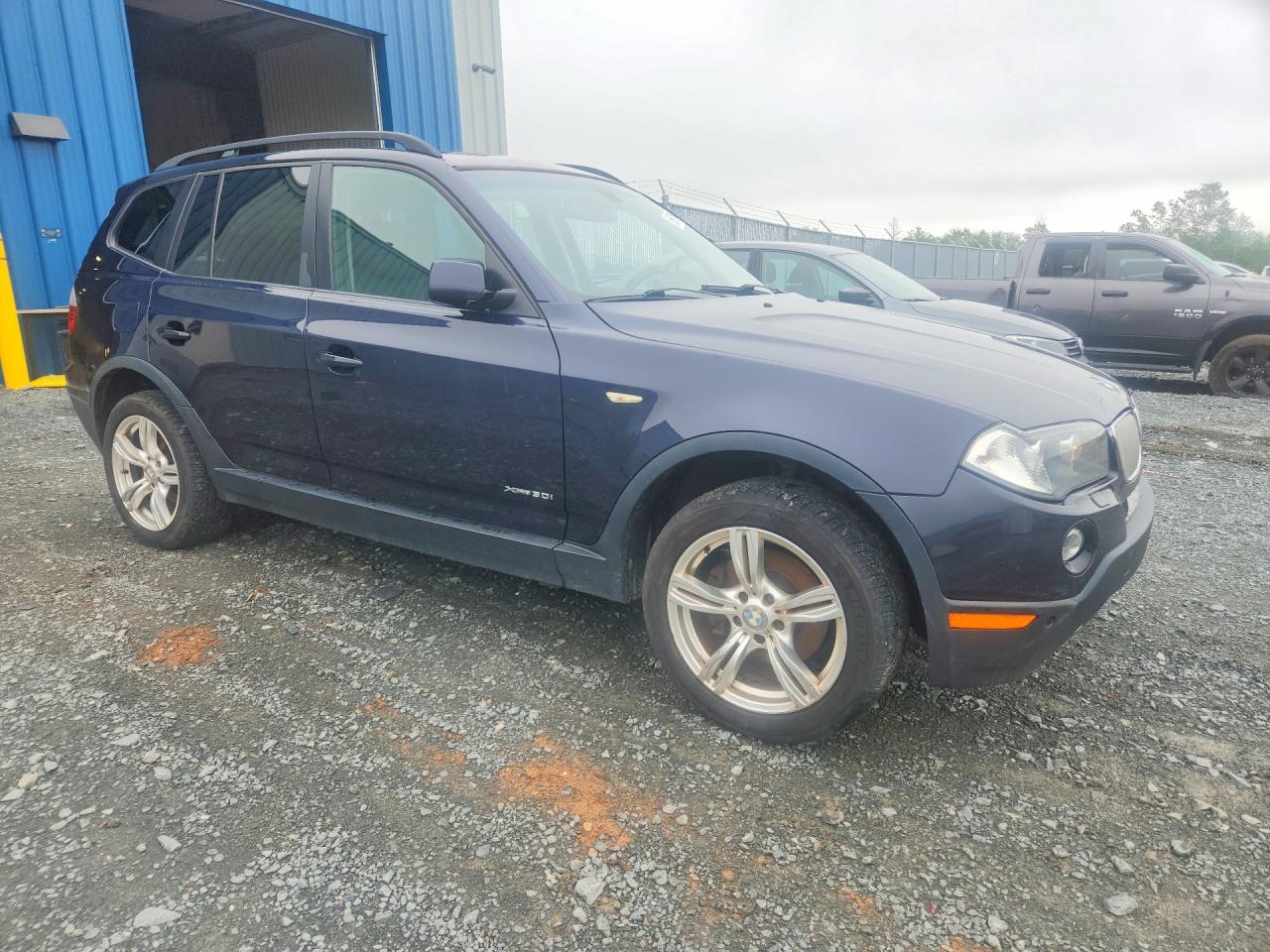 2009 Bmw X3 Xdrive30i Синий vin: WBXPC93429WJ28987