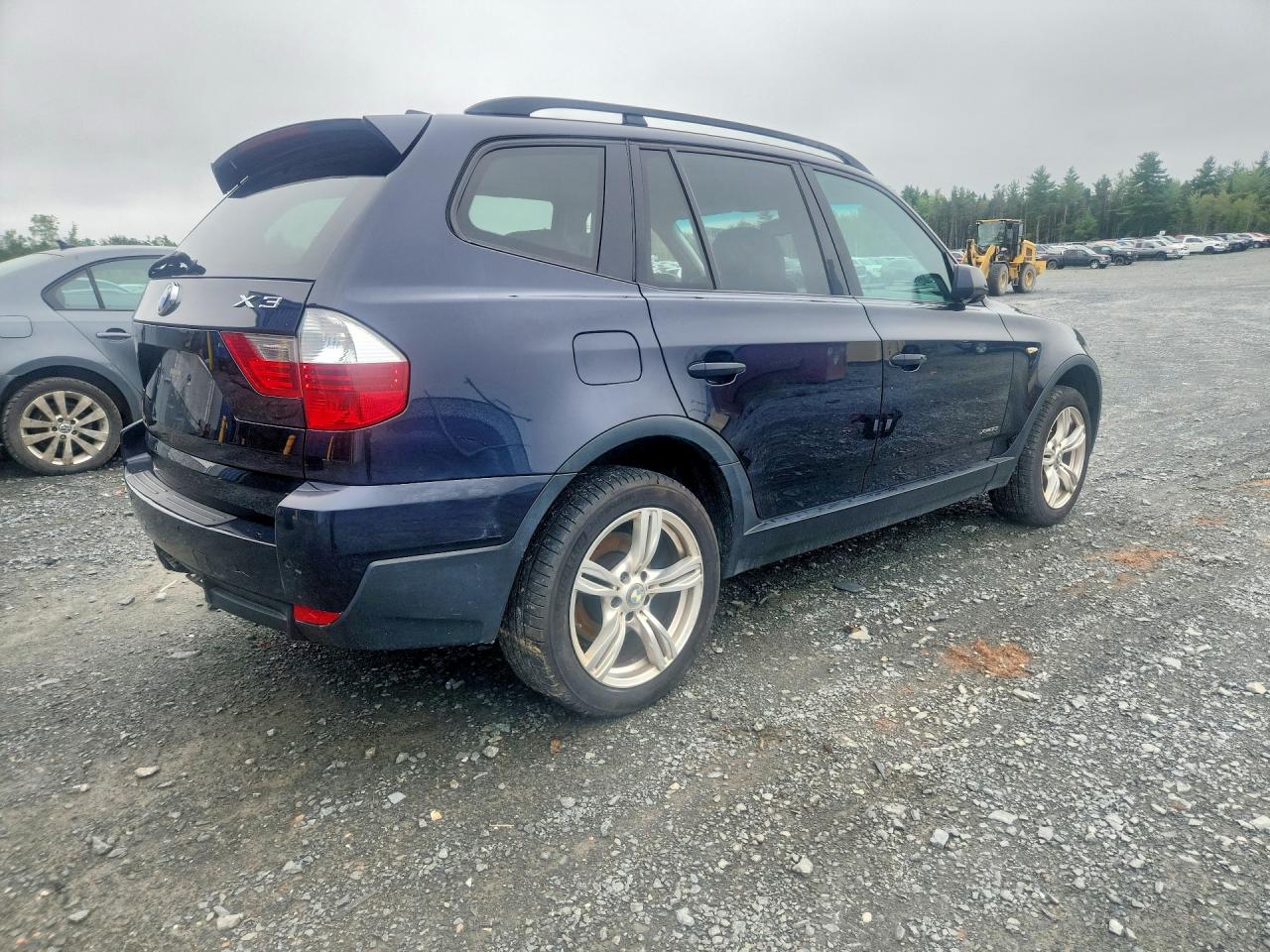 2009 Bmw X3 Xdrive30i Синий vin: WBXPC93429WJ28987