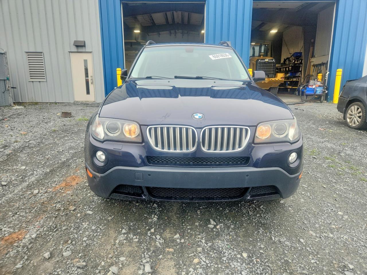 2009 Bmw X3 Xdrive30i Синий vin: WBXPC93429WJ28987