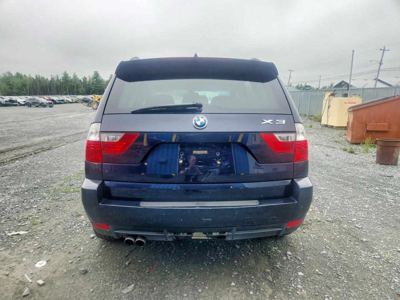 2009 Bmw X3 Xdrive30i Синий vin: WBXPC93429WJ28987