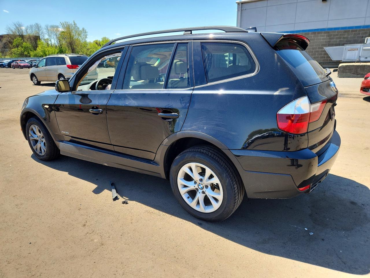2009 Bmw X3 Xdrive30i Черный vin: WBXPC93429WJ30576