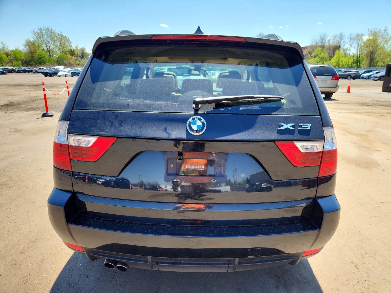 2009 Bmw X3 Xdrive30i Черный vin: WBXPC93429WJ30576