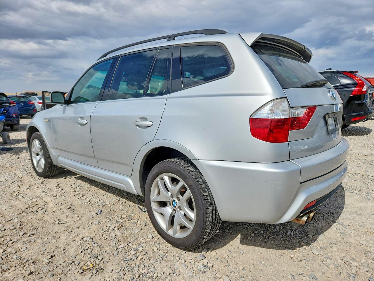 2007 Bmw X3 3.0si Серебряный vin: WBXPC93437WF01776