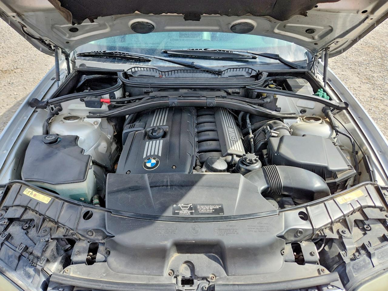 2007 Bmw X3 3.0si Серебряный vin: WBXPC93437WF01776