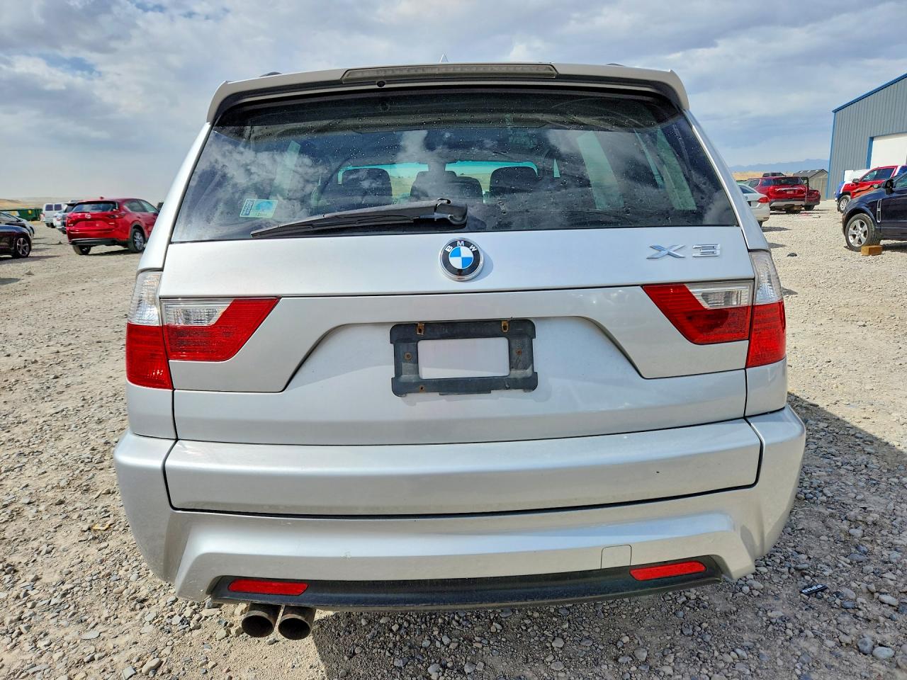 2007 Bmw X3 3.0si Серебряный vin: WBXPC93437WF01776