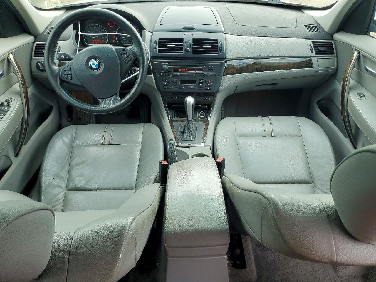 2007 Bmw X3 3.0si Серый vin: WBXPC93437WF06928