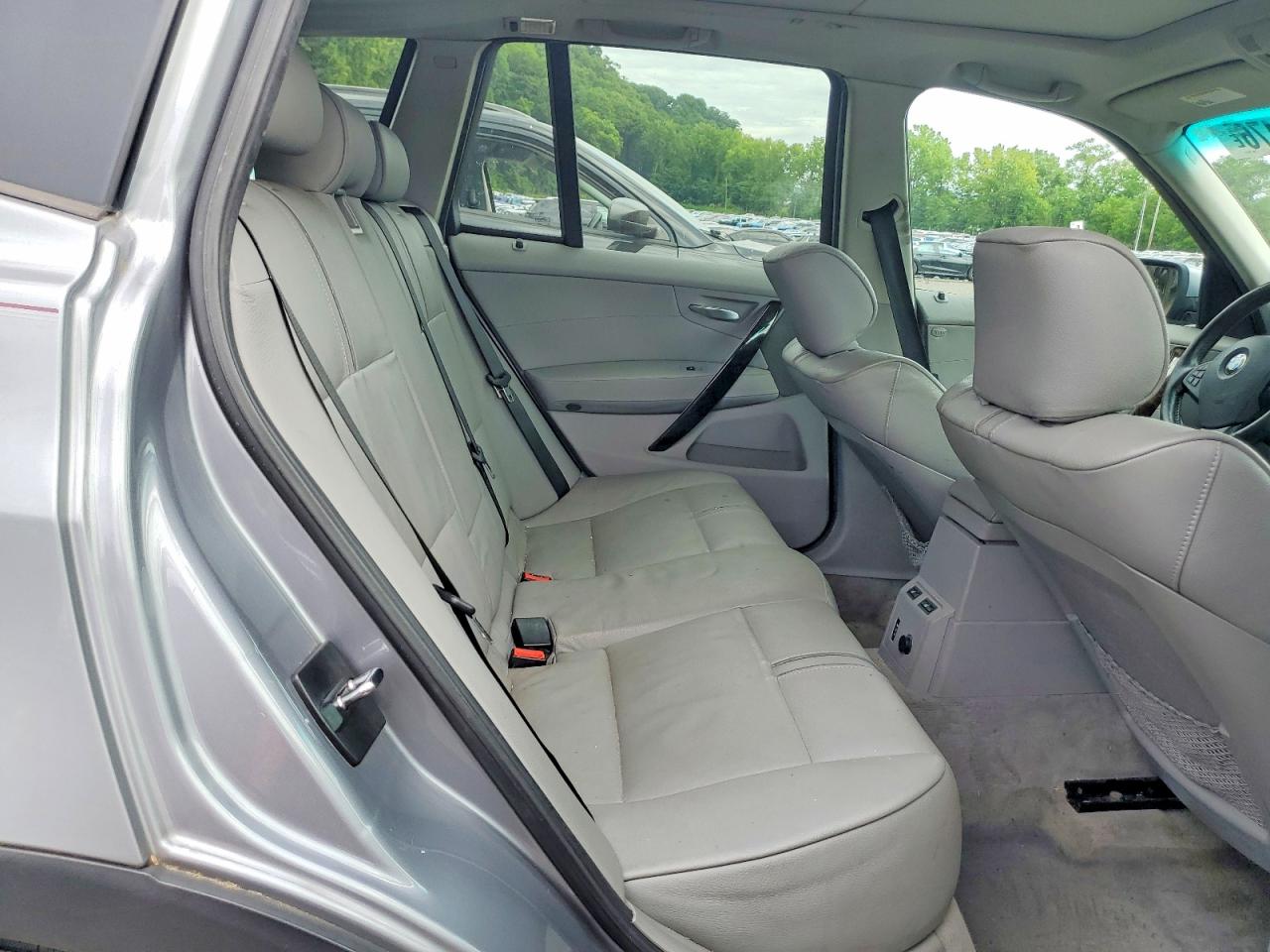 2007 Bmw X3 3.0si Серый vin: WBXPC93437WF06928