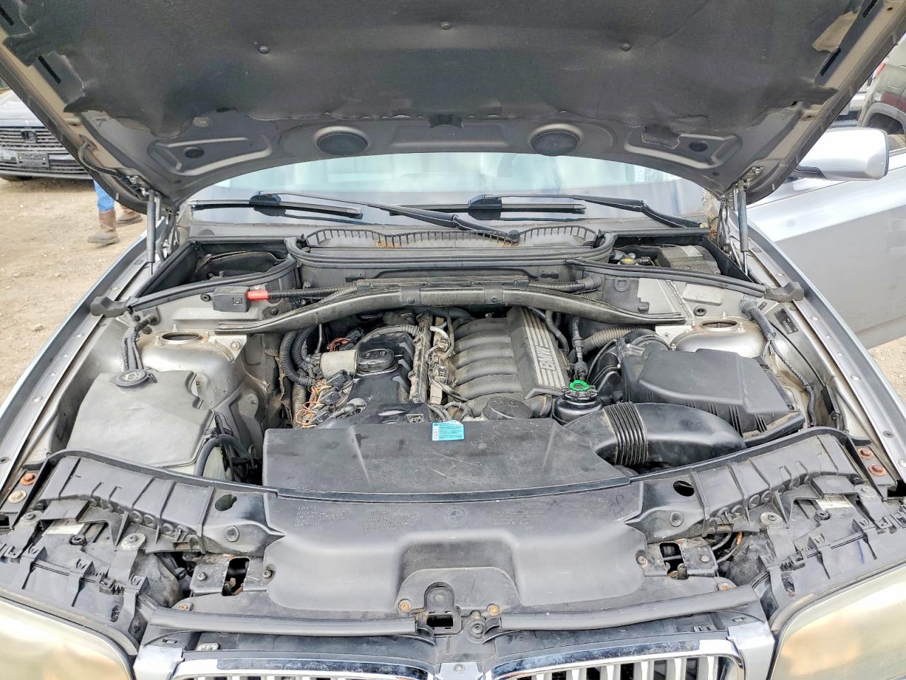 2007 Bmw X3 3.0si Серый vin: WBXPC93437WF06928