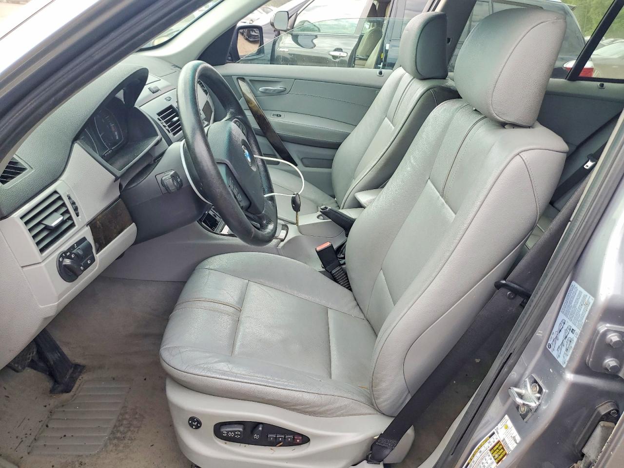 2007 Bmw X3 3.0si Серый vin: WBXPC93437WF06928