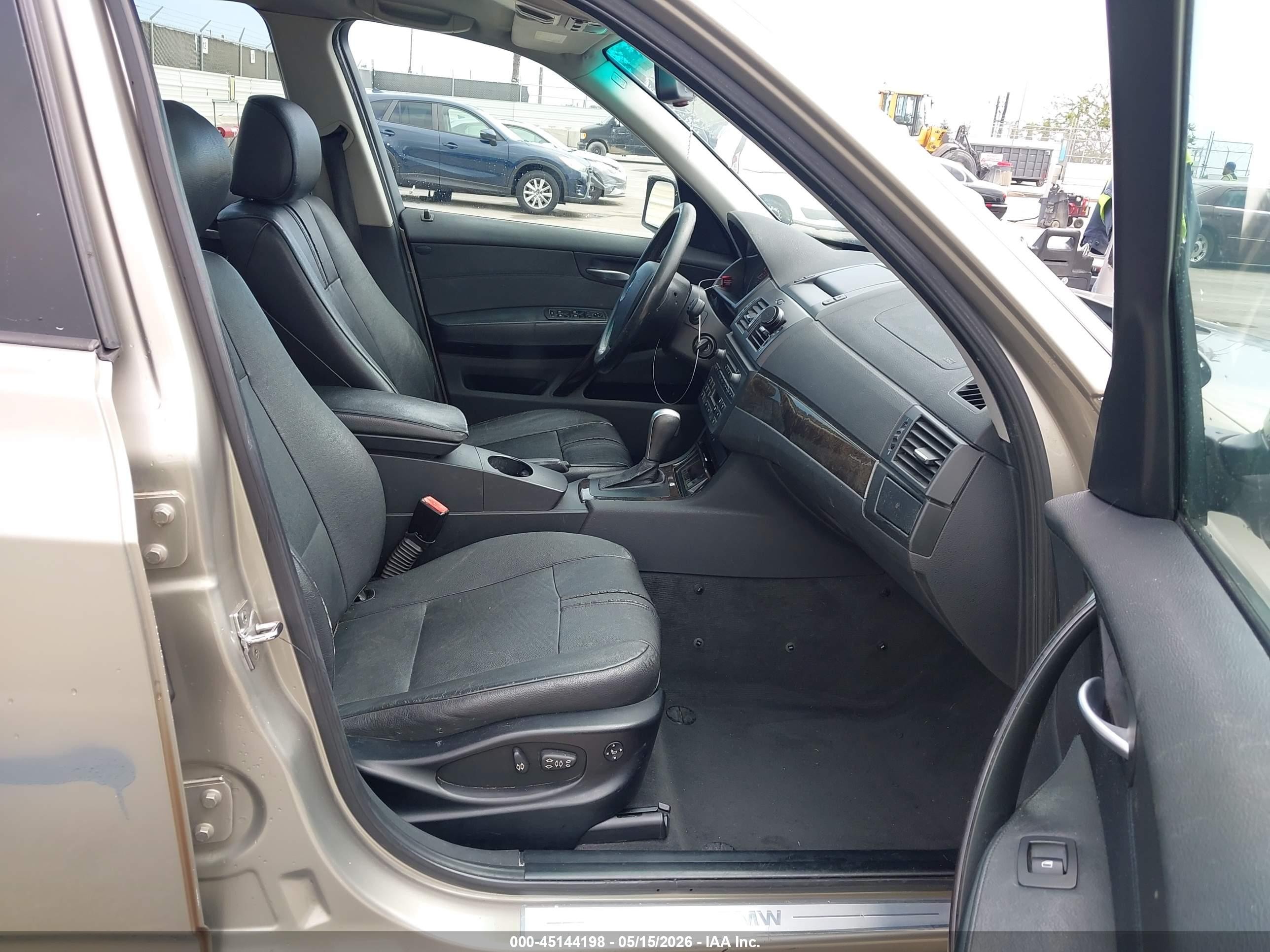 2007 Bmw X3 3.0si Gray vin: WBXPC93437WF12535