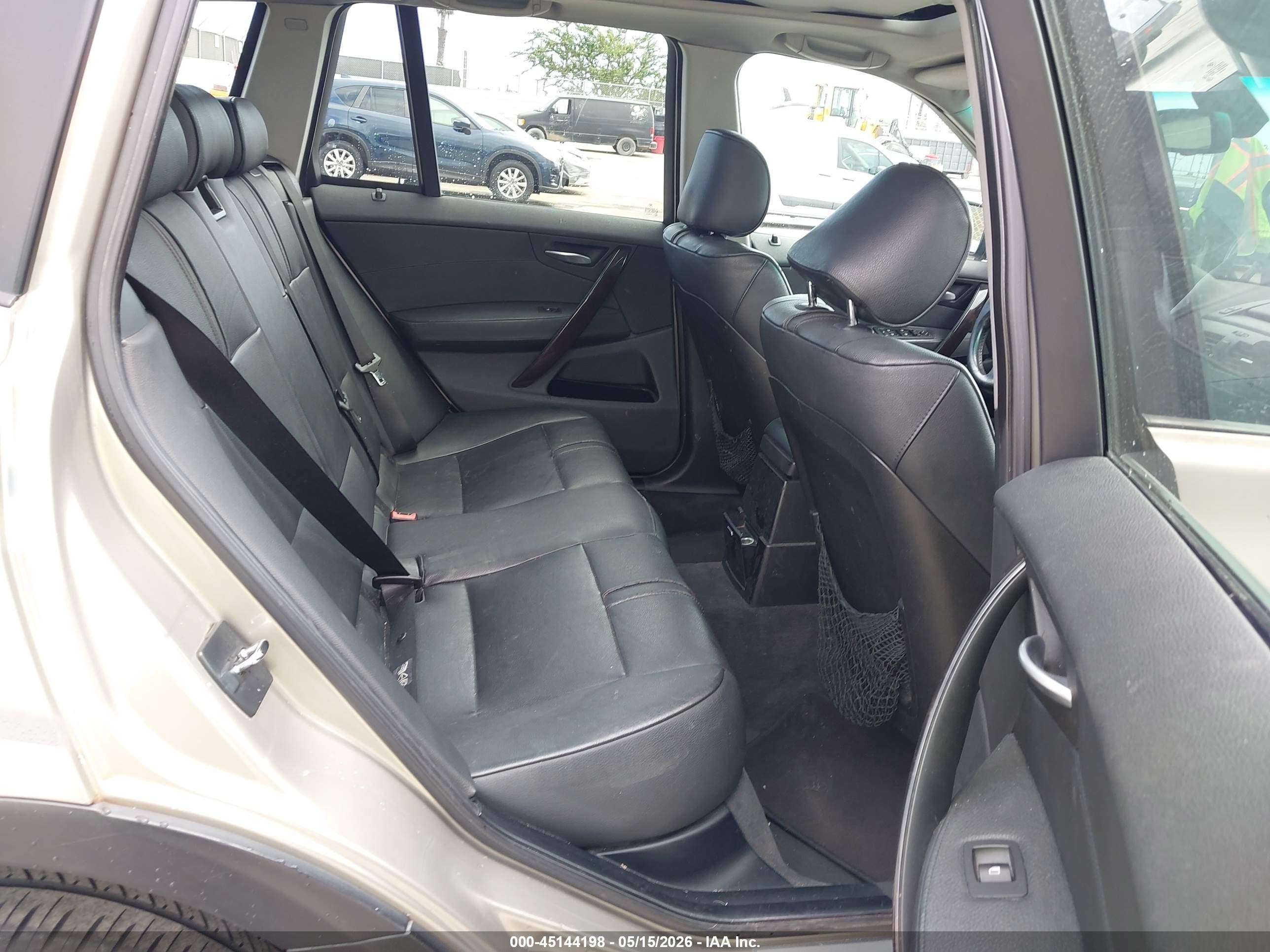 2007 Bmw X3 3.0si Gray vin: WBXPC93437WF12535
