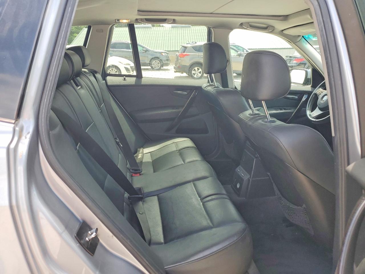 2007 Bmw X3 3.0si Silver vin: WBXPC93437WF20117