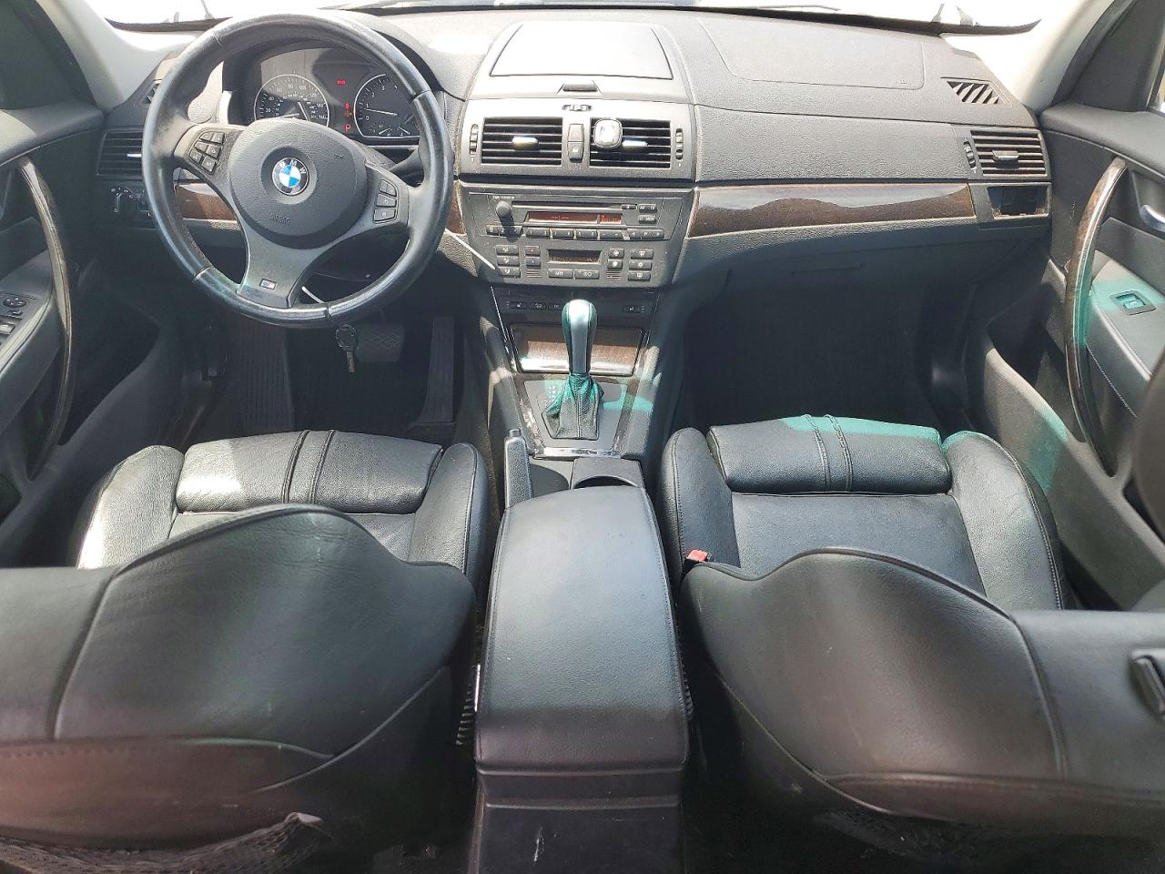2007 Bmw X3 3.0si Silver vin: WBXPC93437WF20117