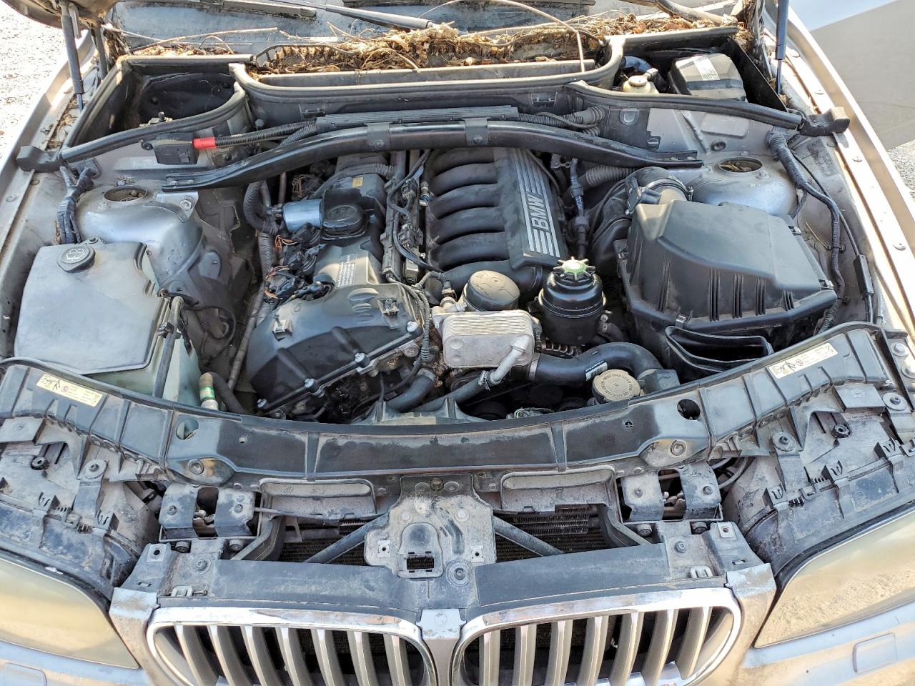 2007 Bmw X3 3.0si Gray vin: WBXPC93437WF23289