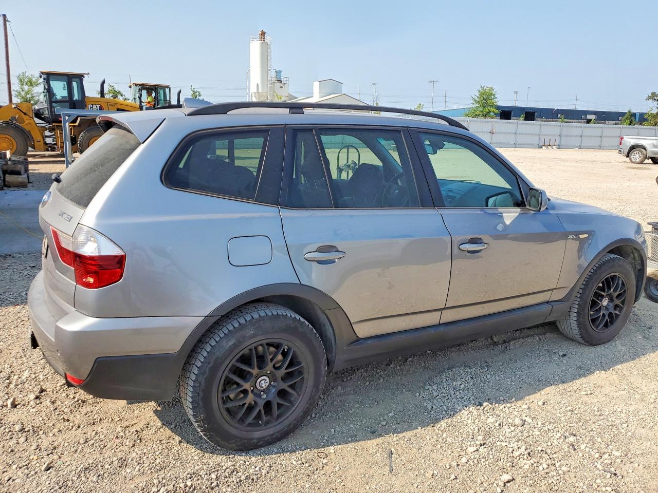 2007 Bmw X3 3.0si Gray vin: WBXPC93437WF23289