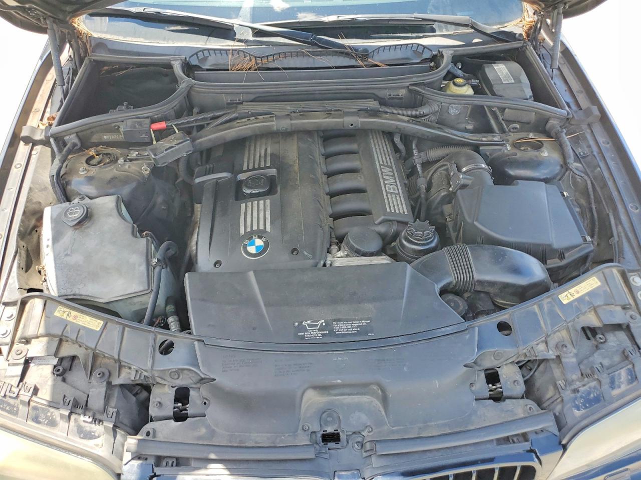 2007 Bmw X3 3.0si Black vin: WBXPC93447WF01835