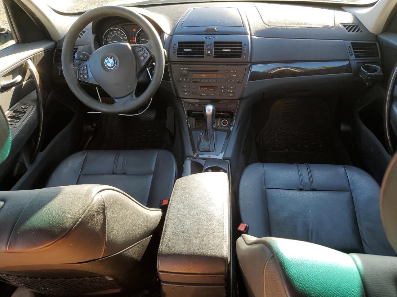 2007 Bmw X3 3.0si White vin: WBXPC93447WF15637