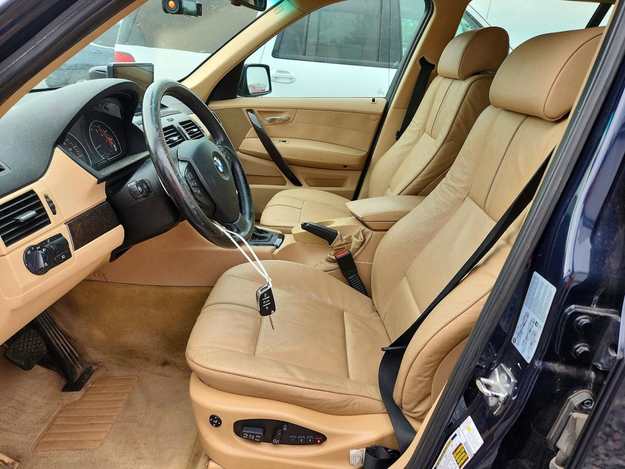 2007 Bmw X3 3.0si Blue vin: WBXPC93447WJ01139