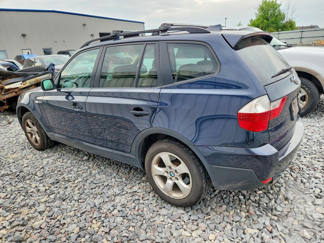 2007 Bmw X3 3.0si Blue vin: WBXPC93447WJ01139