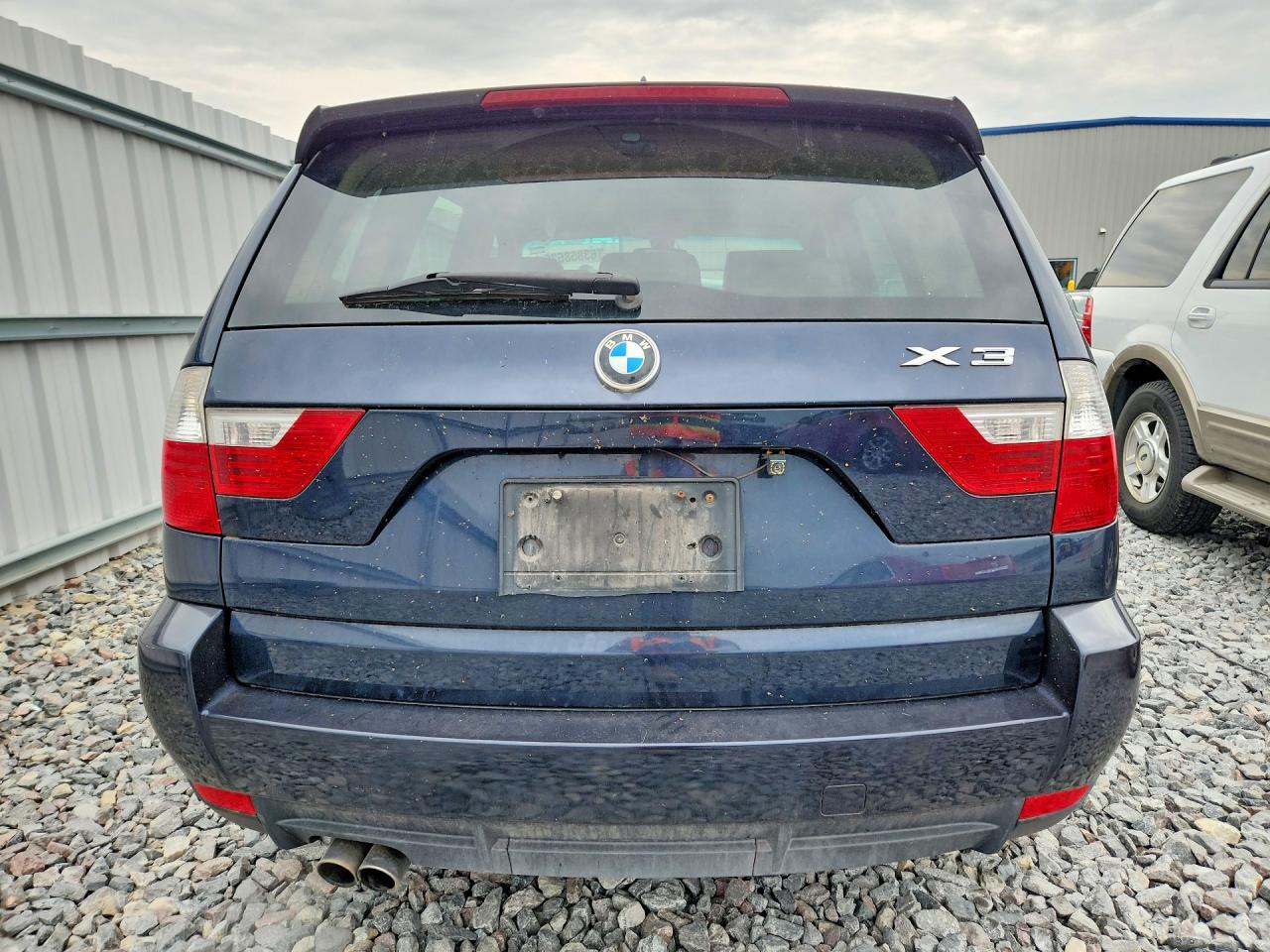 2007 Bmw X3 3.0si Blue vin: WBXPC93447WJ01139