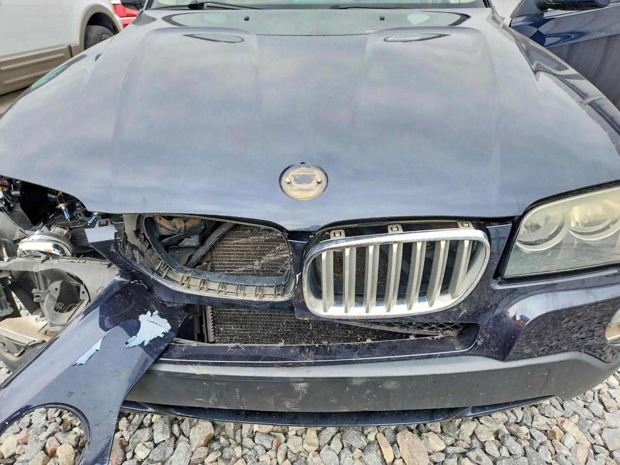 2007 Bmw X3 3.0si Blue vin: WBXPC93447WJ01139