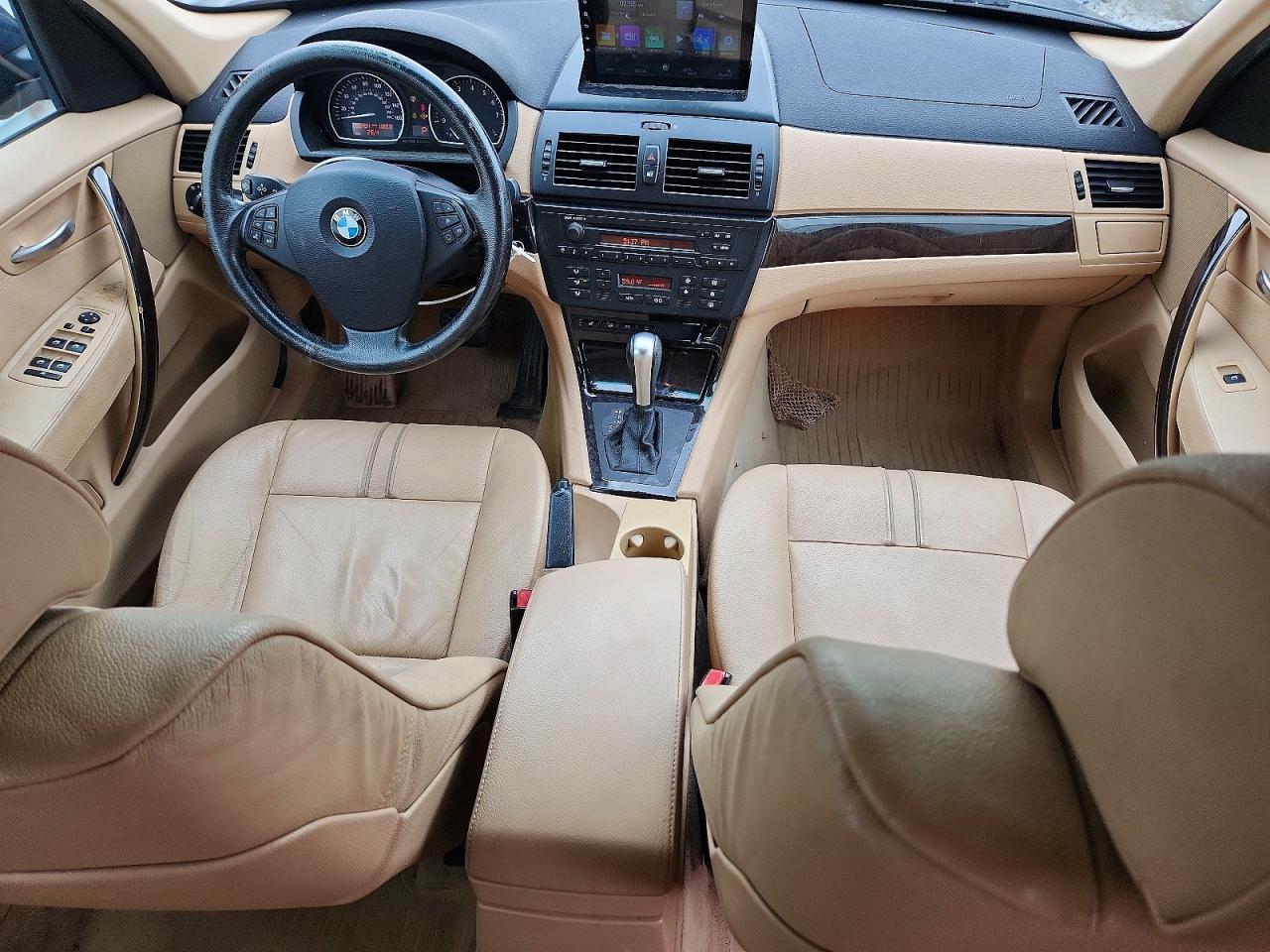 2007 Bmw X3 3.0si Blue vin: WBXPC93447WJ01139
