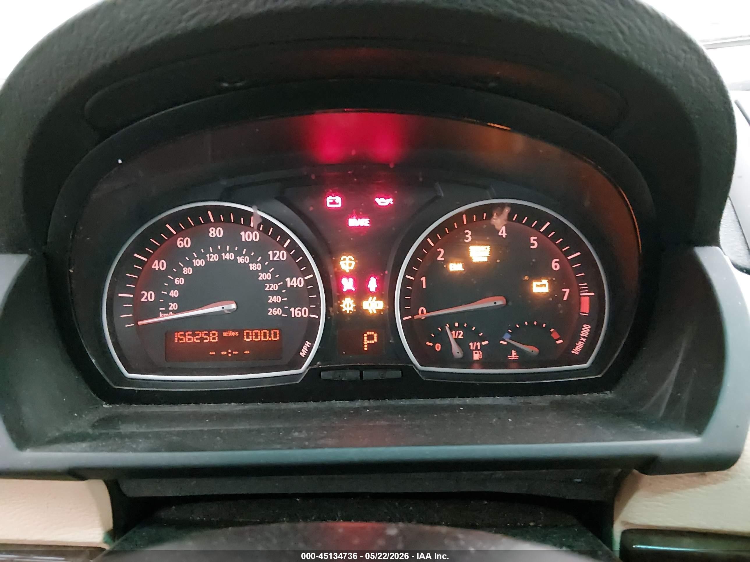 2008 Bmw X3 3.0si Белый vin: WBXPC93448WJ07704