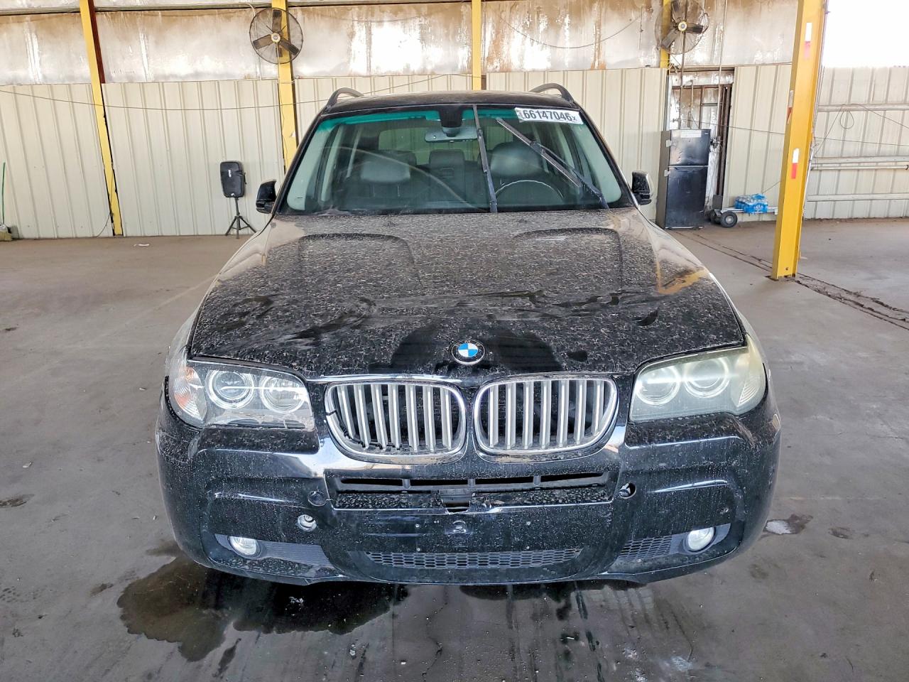 2009 Bmw X3 Xdrive30i Black vin: WBXPC93449WE79175