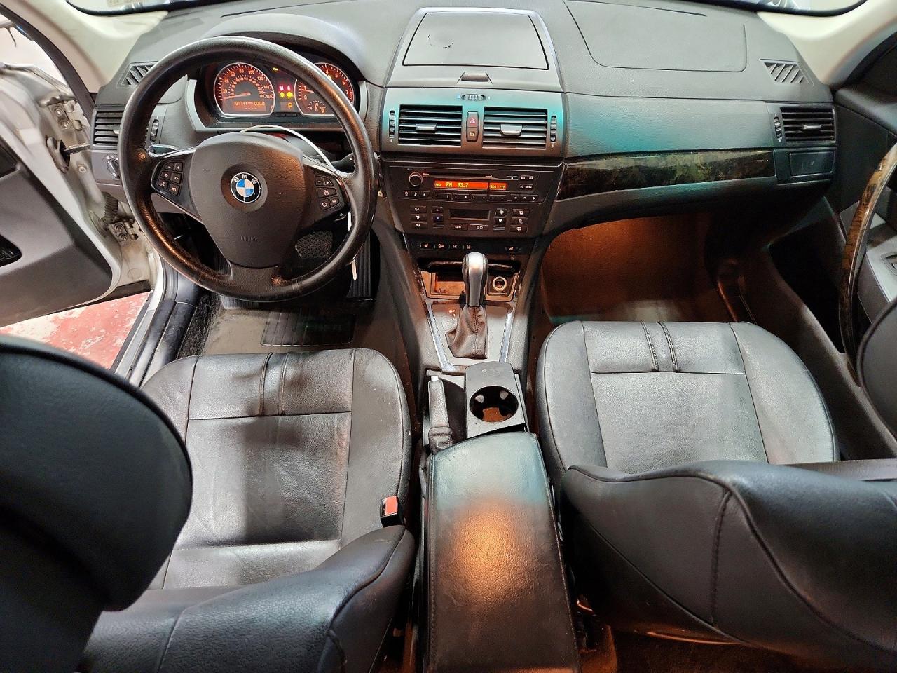 2009 Bmw X3 Xdrive30i Silver vin: WBXPC93449WJ27307