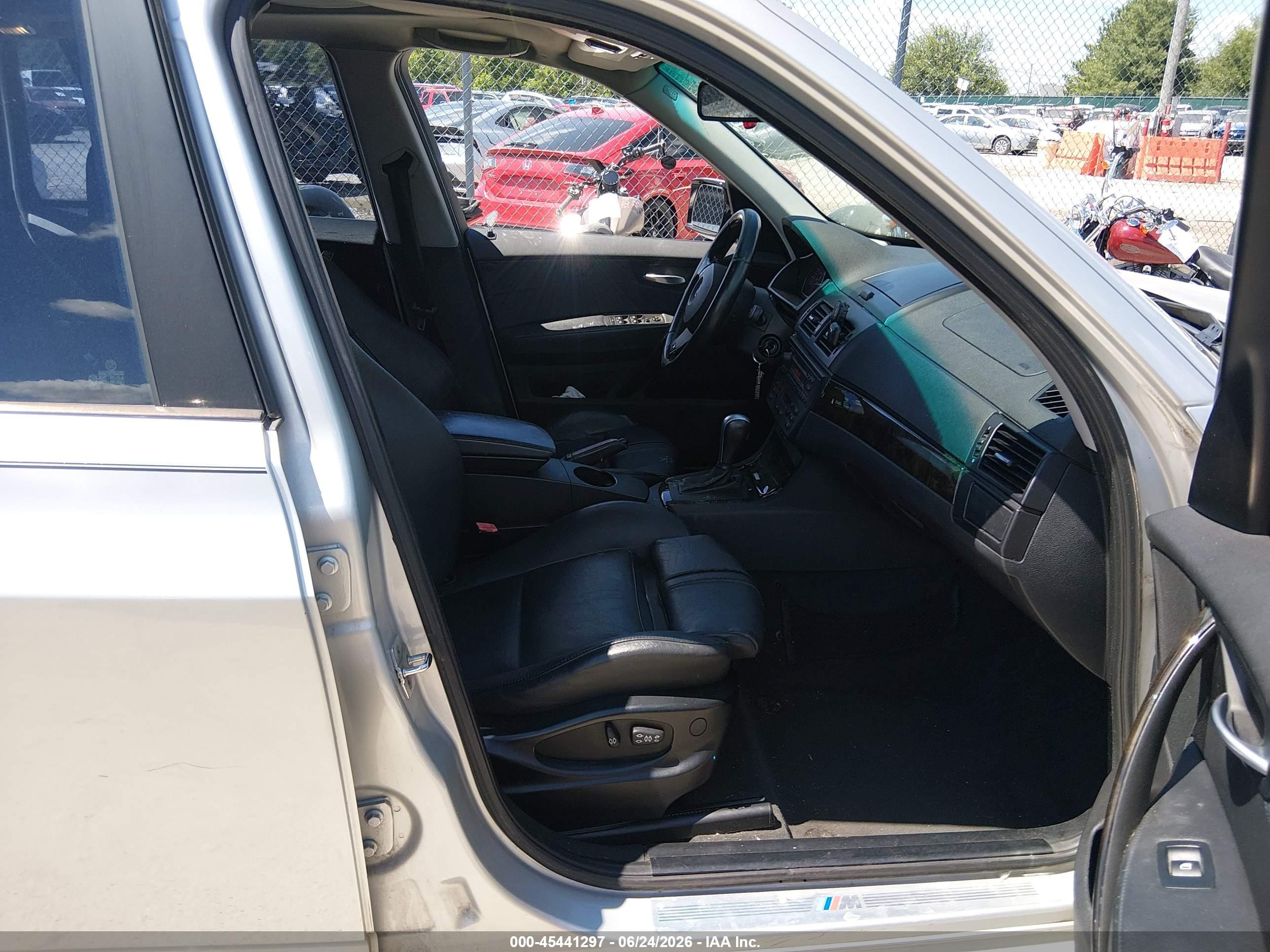 2008 Bmw X3 3.0si Серый vin: WBXPC93458WJ03550