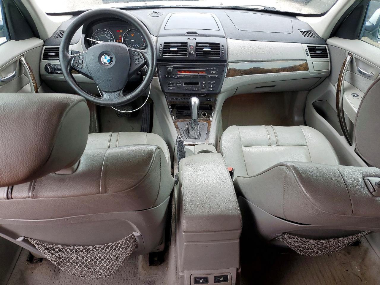 2007 Bmw X3 3.0si Silver vin: WBXPC93467WF04137