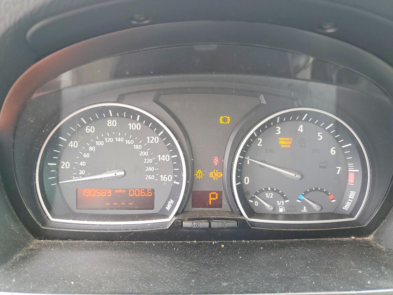2007 Bmw X3 3.0si Silver vin: WBXPC93467WF04137