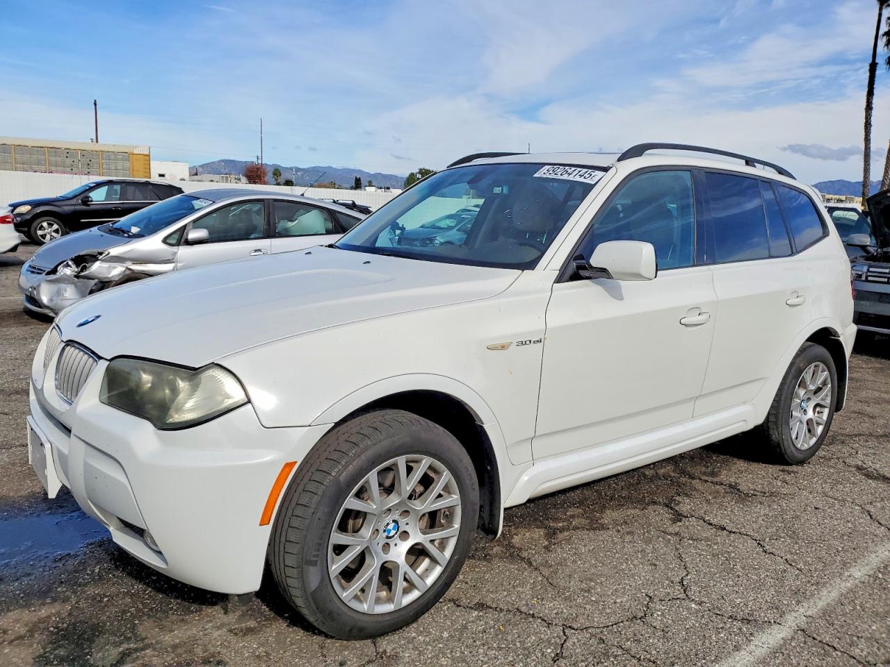 2007 Bmw Motorrad X3 White vin: WBXPC93467WF19768