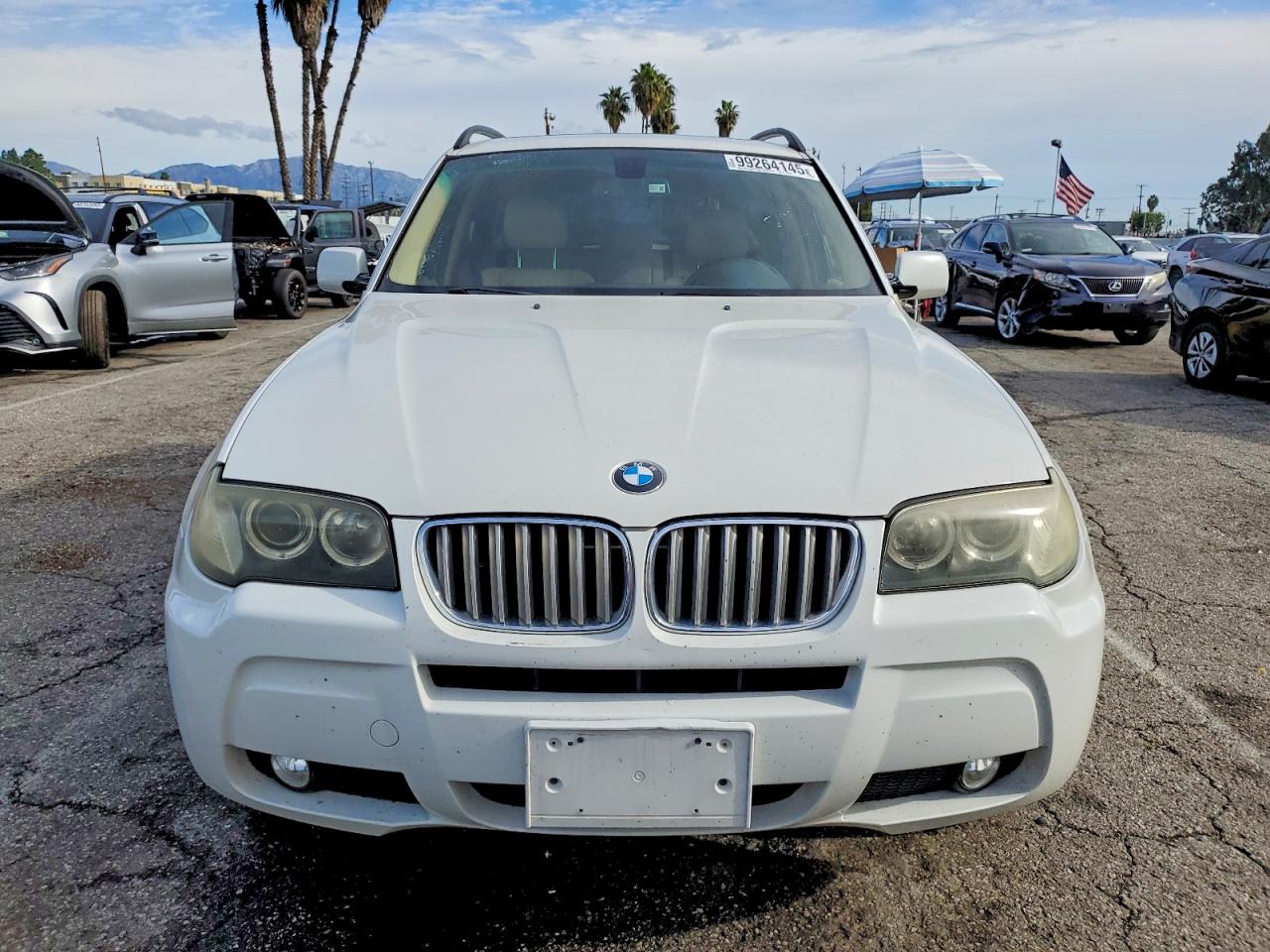 2007 Bmw Motorrad X3 White vin: WBXPC93467WF19768
