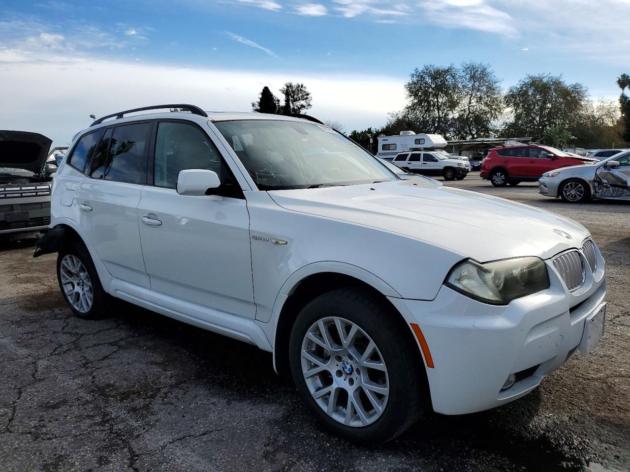 2007 Bmw Motorrad X3 White vin: WBXPC93467WF19768