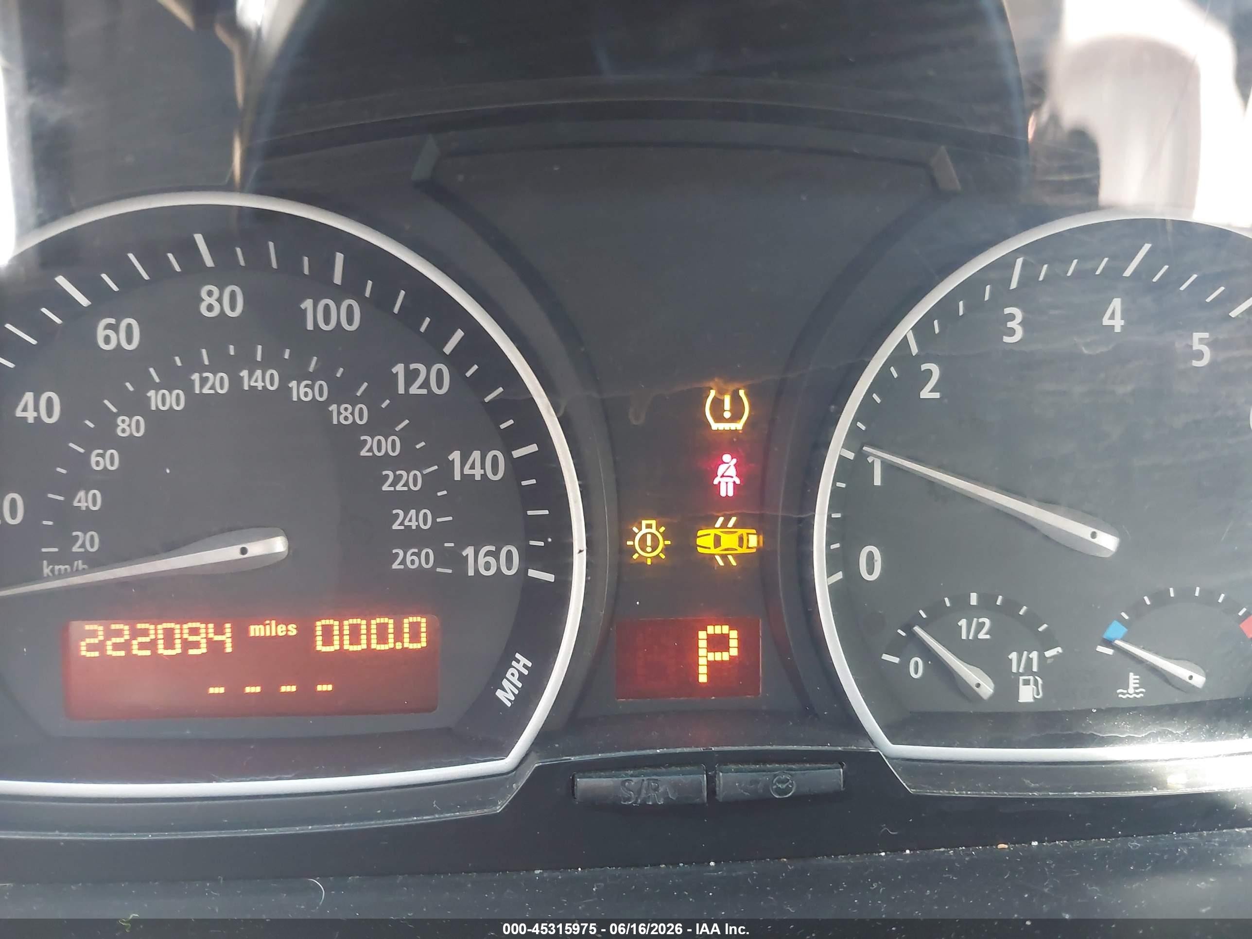 2007 Bmw X3 3.0si Silver vin: WBXPC93467WJ01353