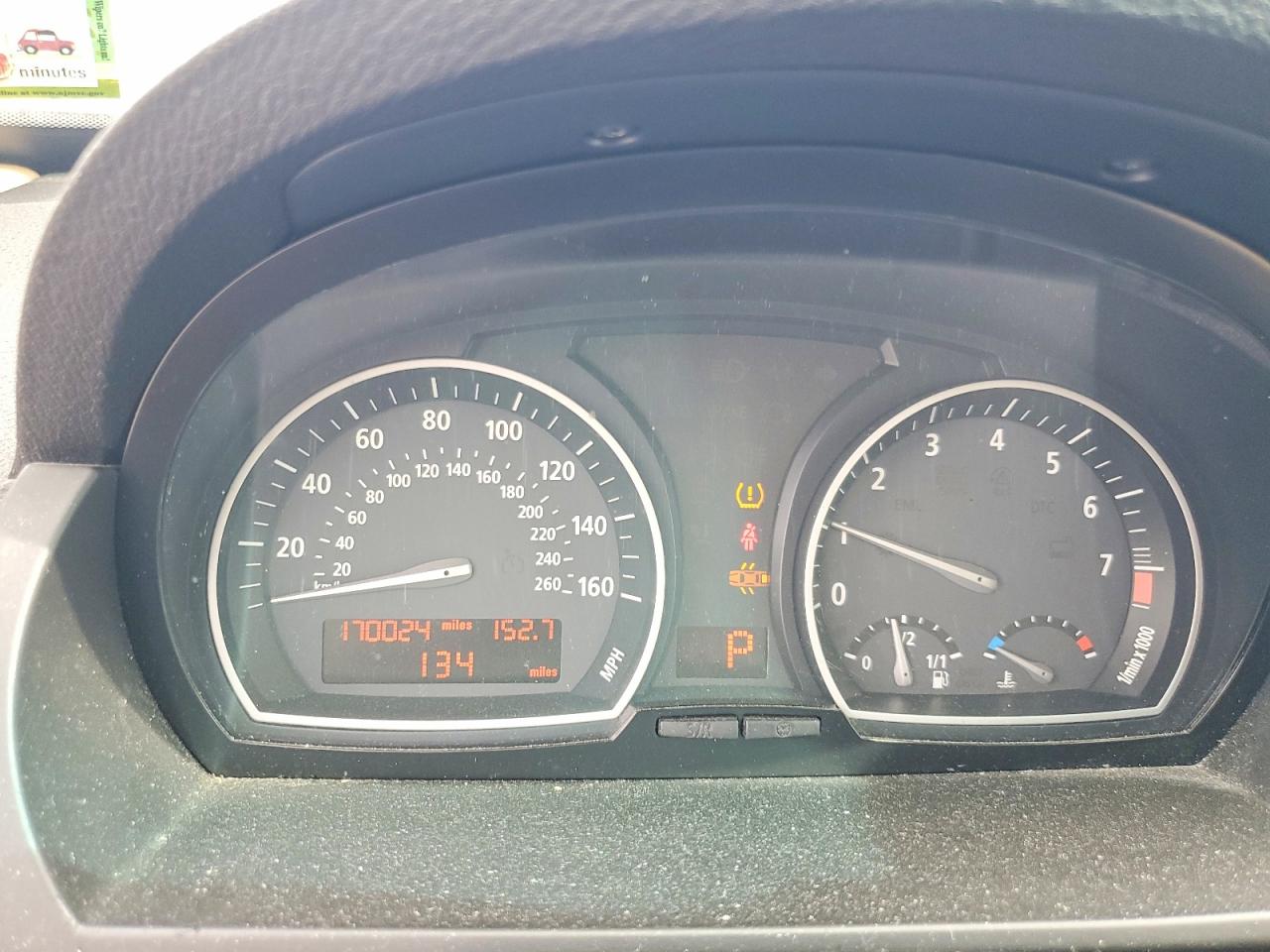 2008 Bmw X3 3.0si Черный vin: WBXPC93468WJ14072