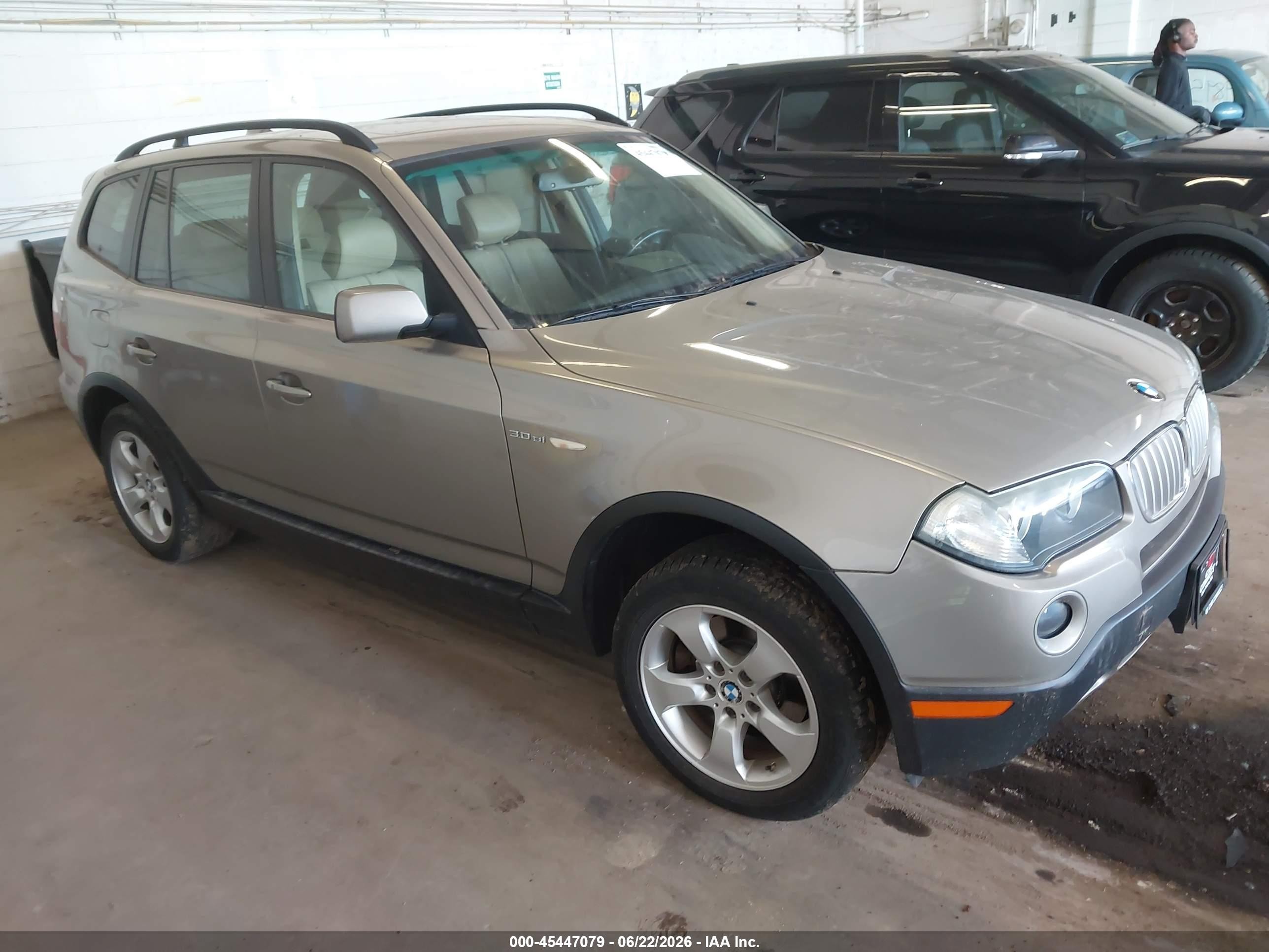 2007 Bmw X3 3.0si Gold vin: WBXPC93477WF08505