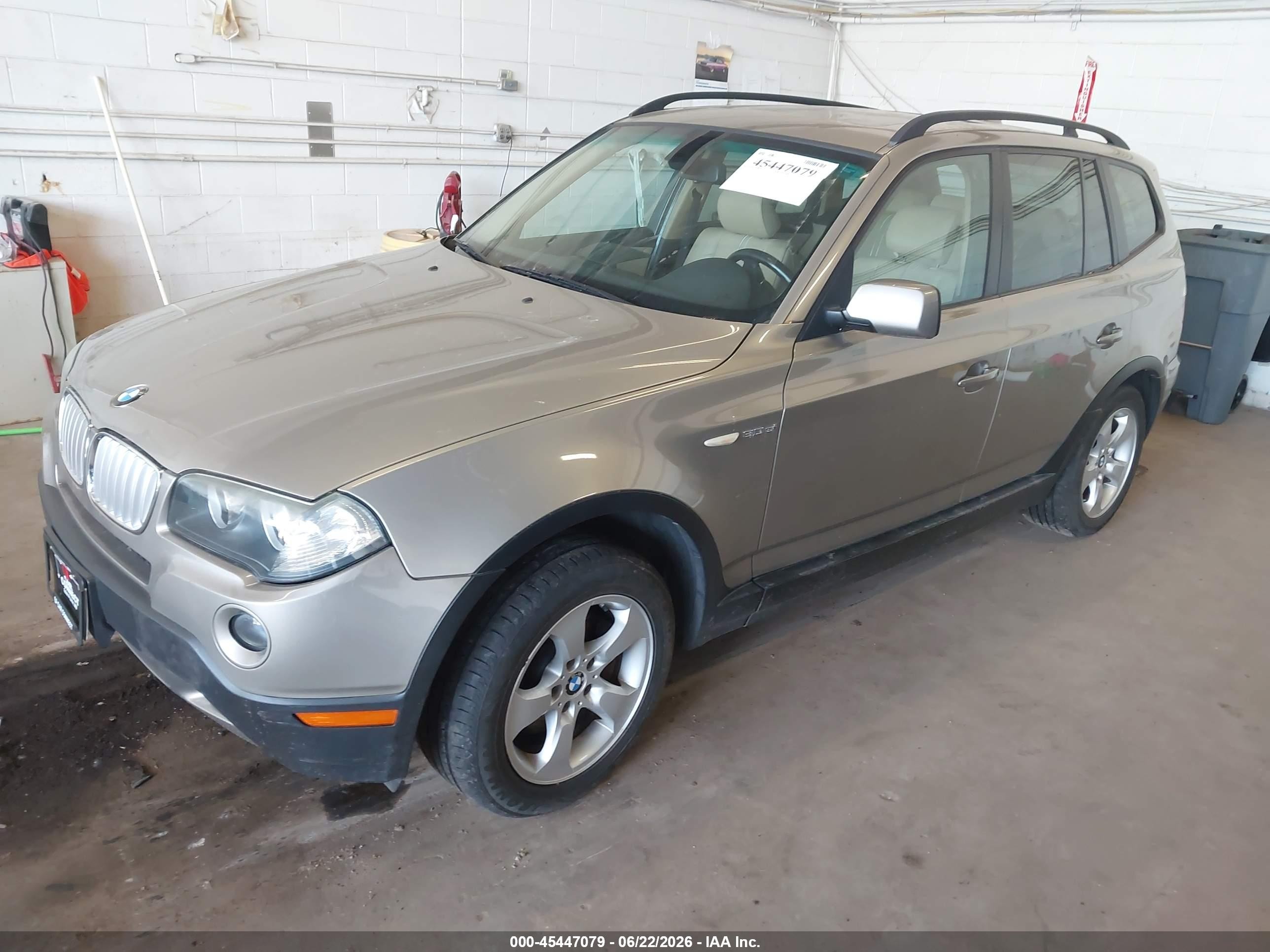 2007 Bmw X3 3.0si Gold vin: WBXPC93477WF08505