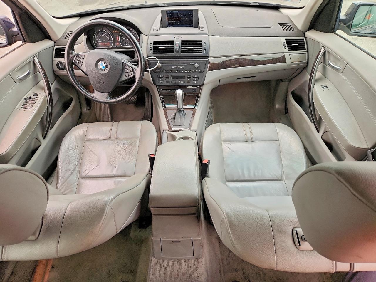 2007 Bmw X3 3.0si Blue vin: WBXPC93477WF17835