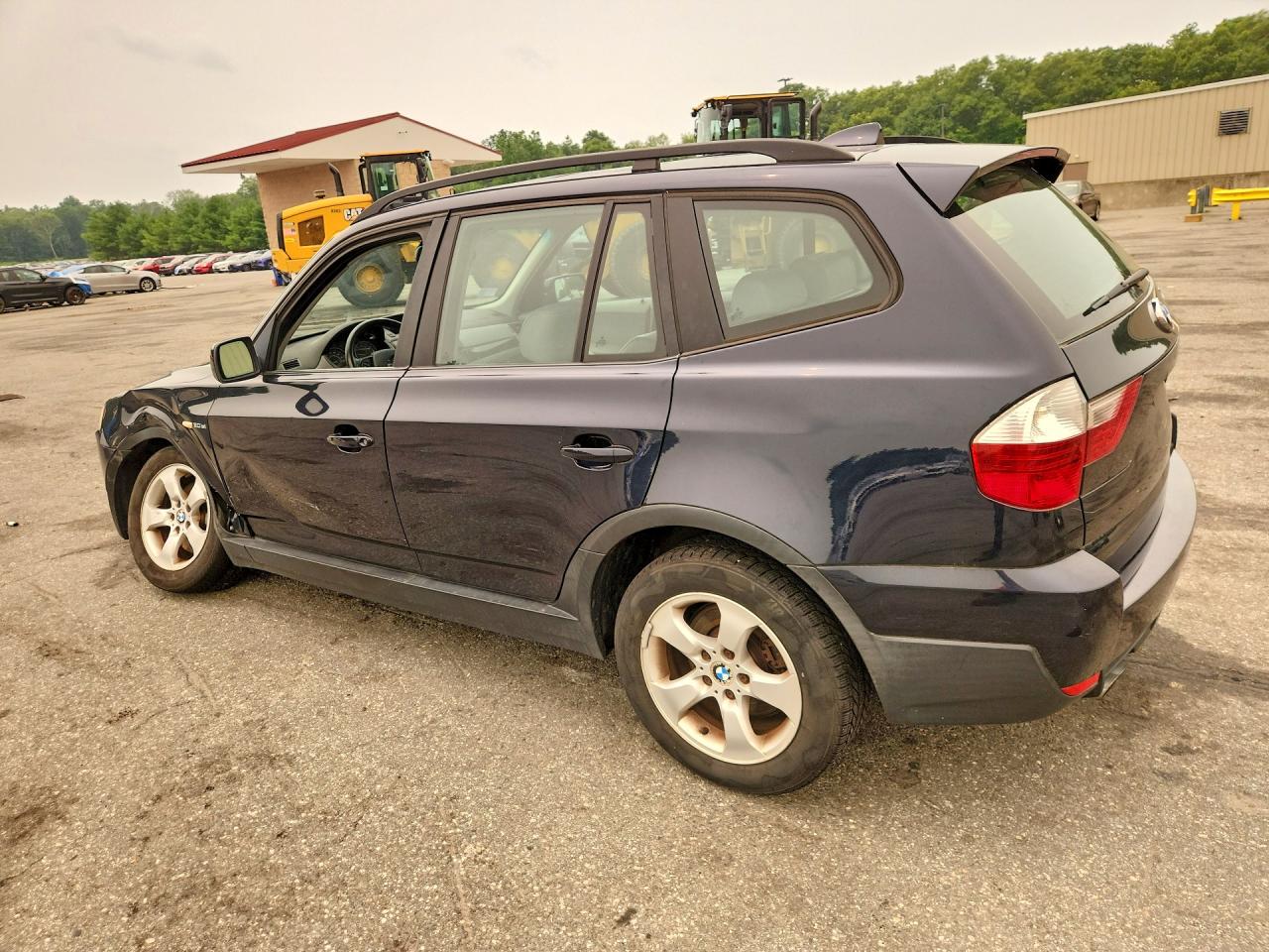 2007 Bmw X3 3.0si Blue vin: WBXPC93477WF17835