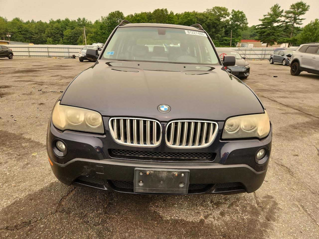 2007 Bmw X3 3.0si Blue vin: WBXPC93477WF17835