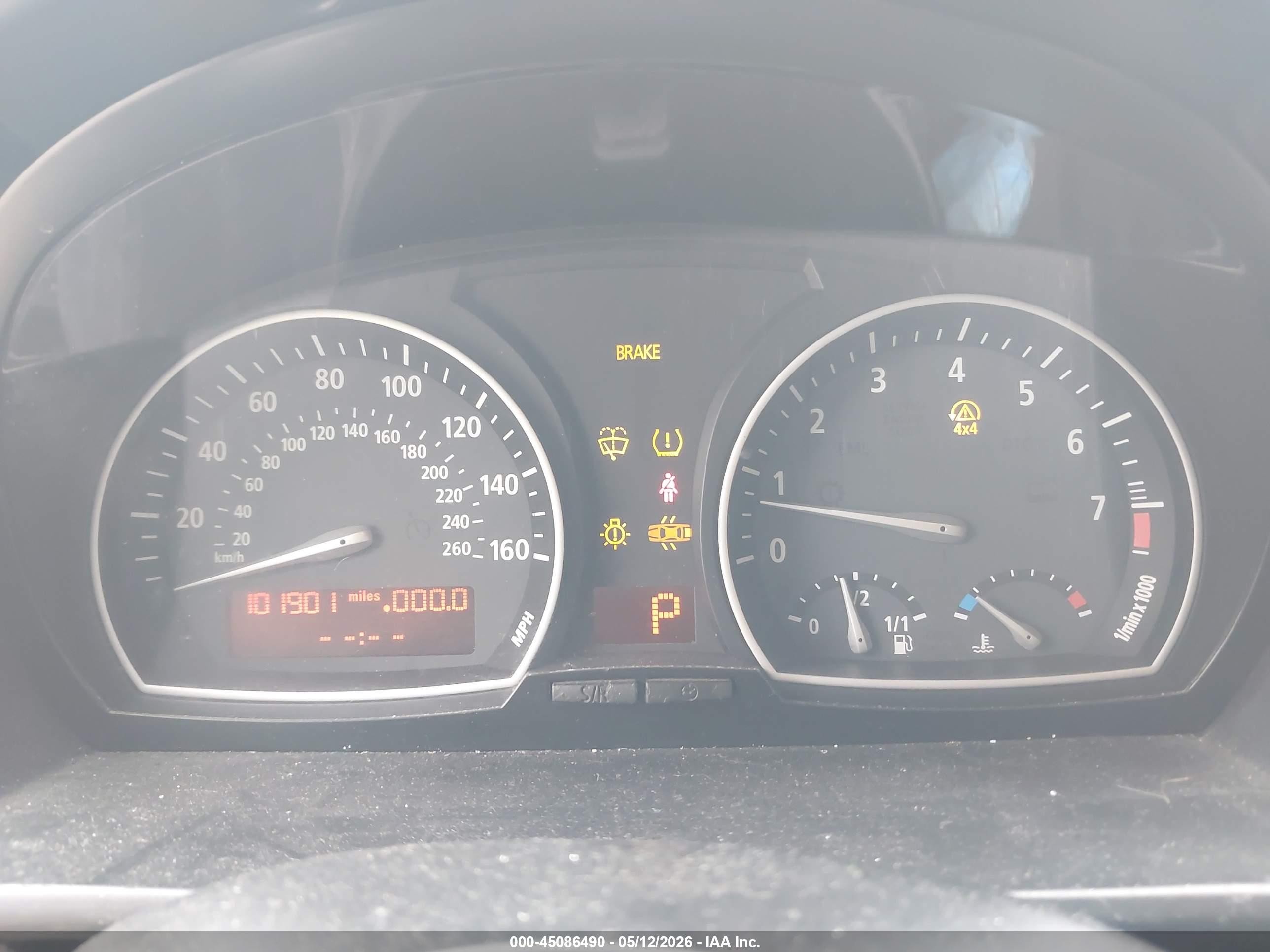 2007 Bmw X3 3.0si Gray vin: WBXPC93477WF28494
