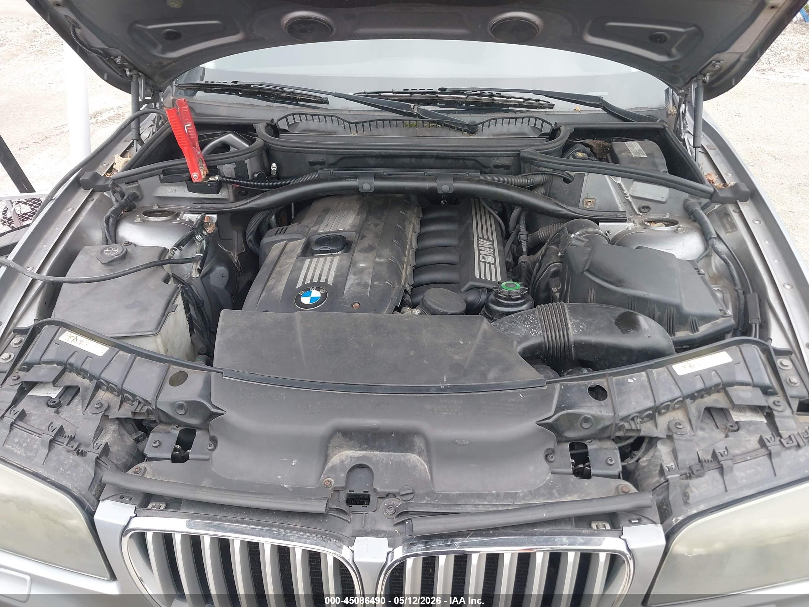 2007 Bmw X3 3.0si Gray vin: WBXPC93477WF28494
