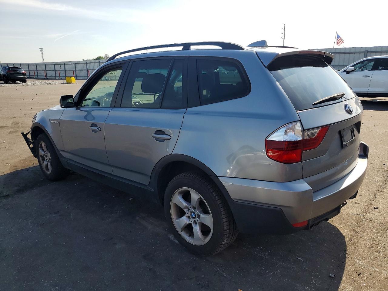 2008 Bmw X3 3.0si Silver vin: WBXPC93478WJ05011