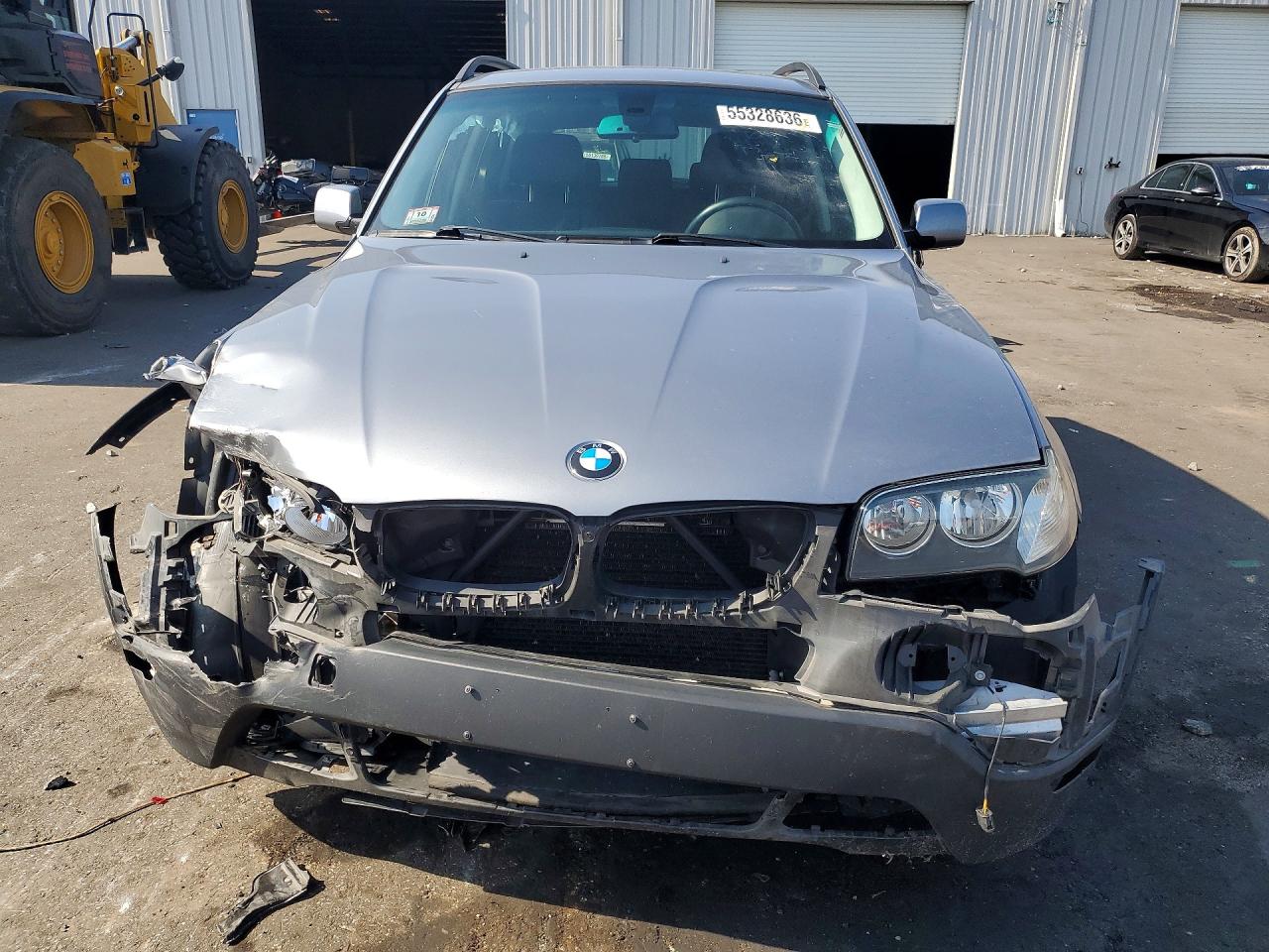 2008 Bmw X3 3.0si Silver vin: WBXPC93478WJ05011