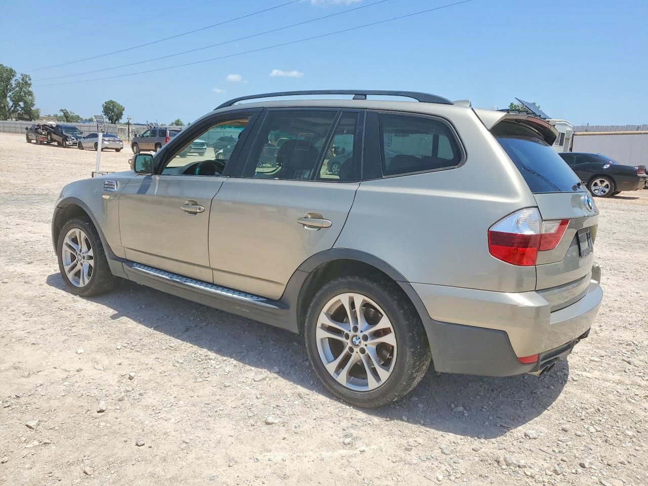 2008 Bmw X3 3.0si Gold vin: WBXPC93478WJ11830