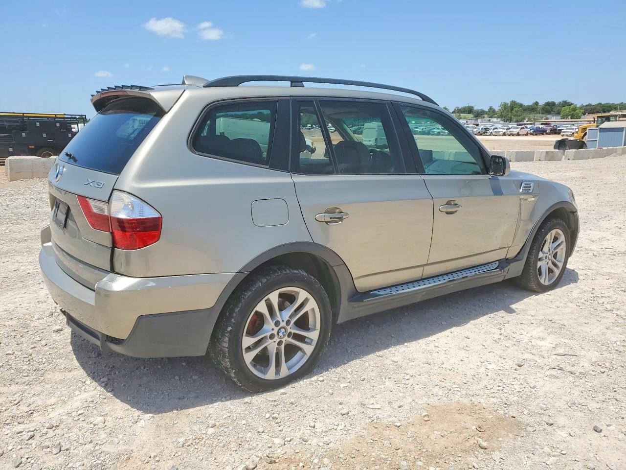 2008 Bmw X3 3.0si Gold vin: WBXPC93478WJ11830