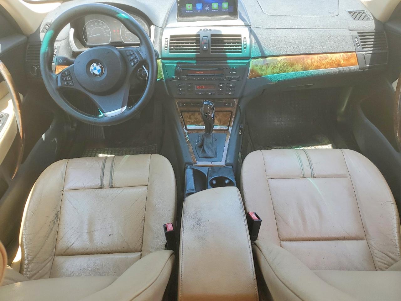 2008 Bmw X3 3.0si Gold vin: WBXPC93478WJ11830