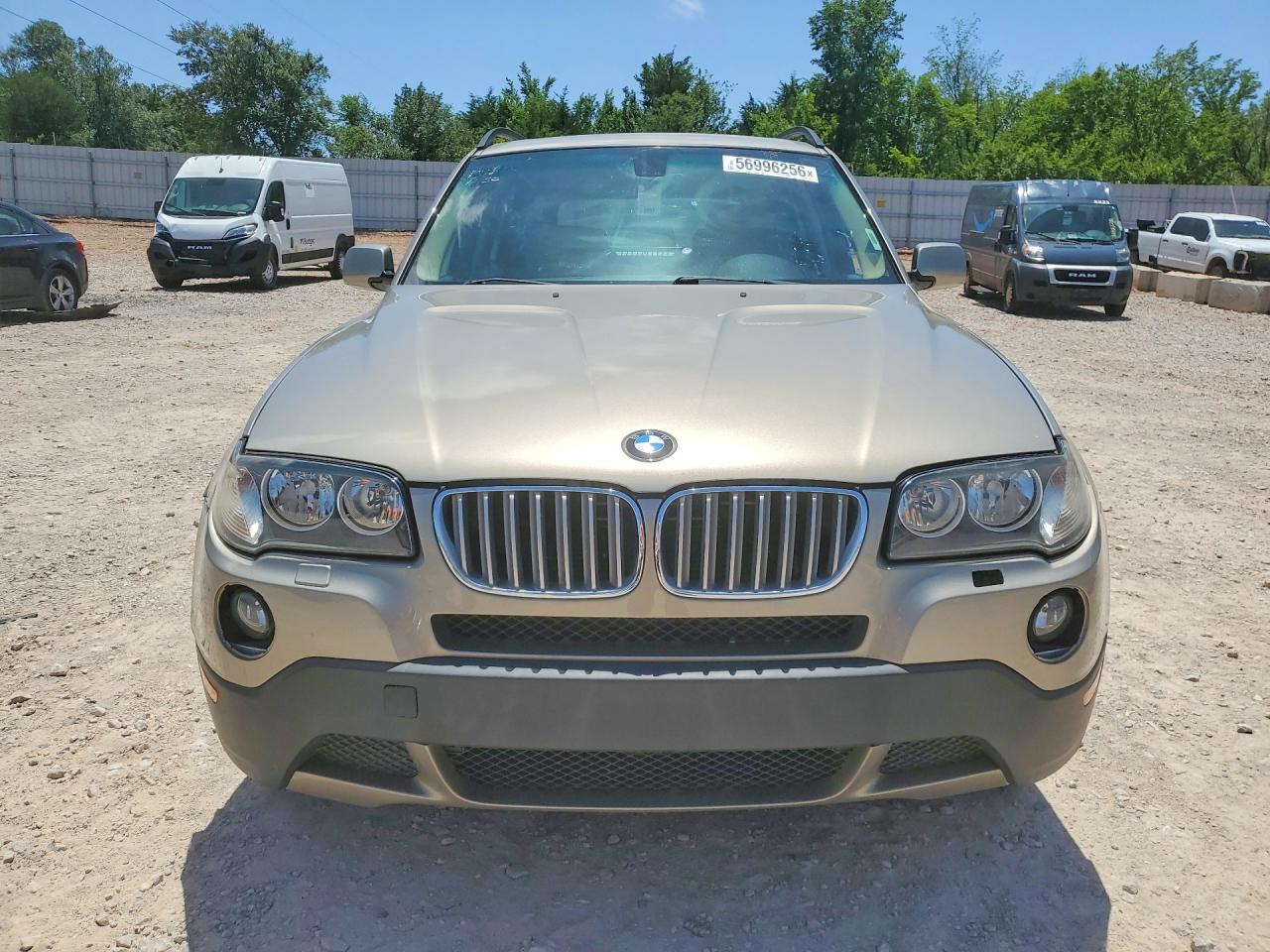 2008 Bmw X3 3.0si Gold vin: WBXPC93478WJ11830